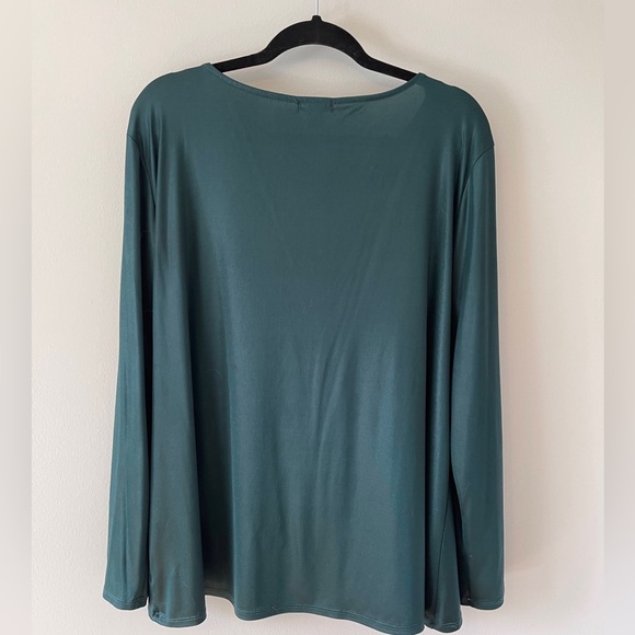 Halogen Tunic top with front detail - Picture 2 of 3